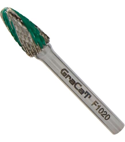 Amazon.co.jp: Gracat 超硬バー ：ダブル刃 砲弾型(先細) 6mm×18mm